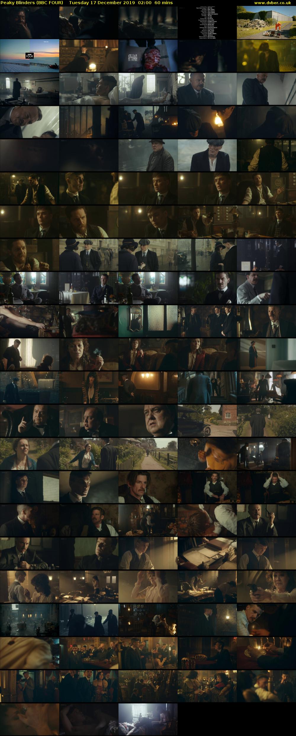 Peaky Blinders (BBC FOUR) Tuesday 17 December 2019 02:00 - 03:00