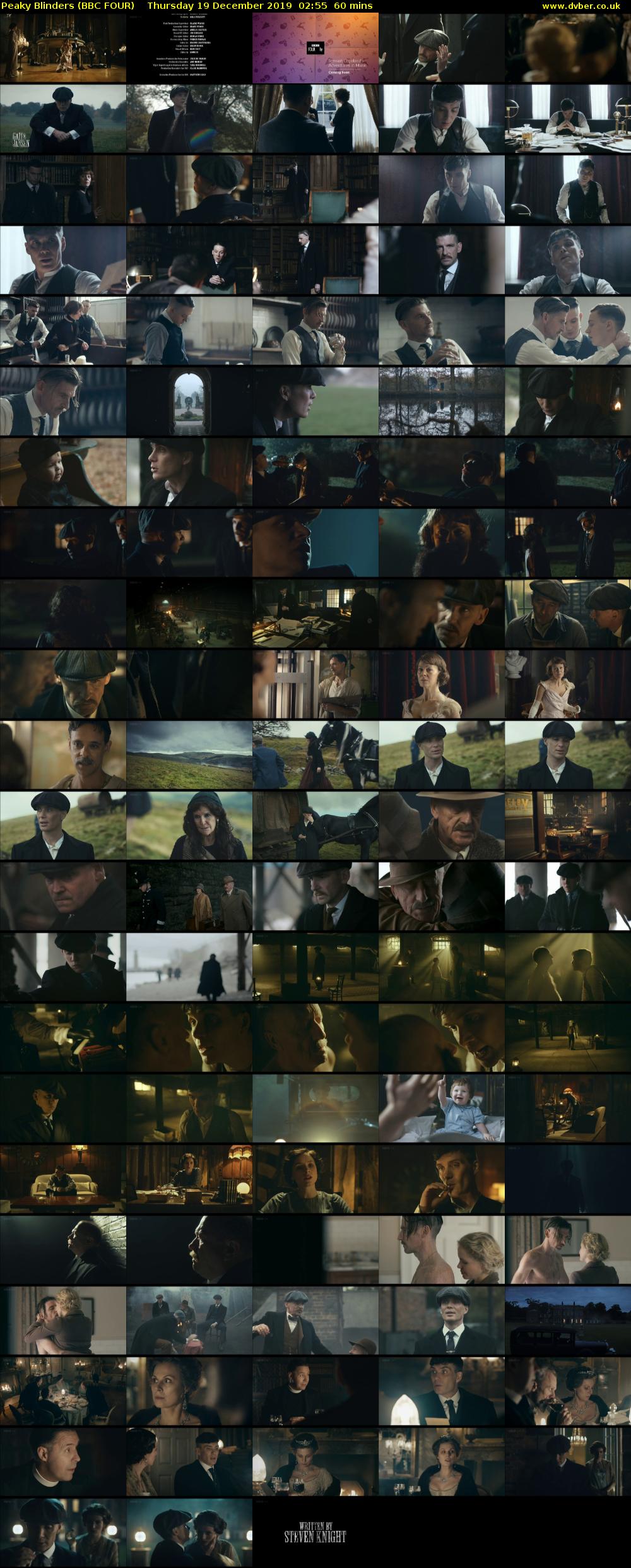 Peaky Blinders (BBC FOUR) Thursday 19 December 2019 02:55 - 03:55