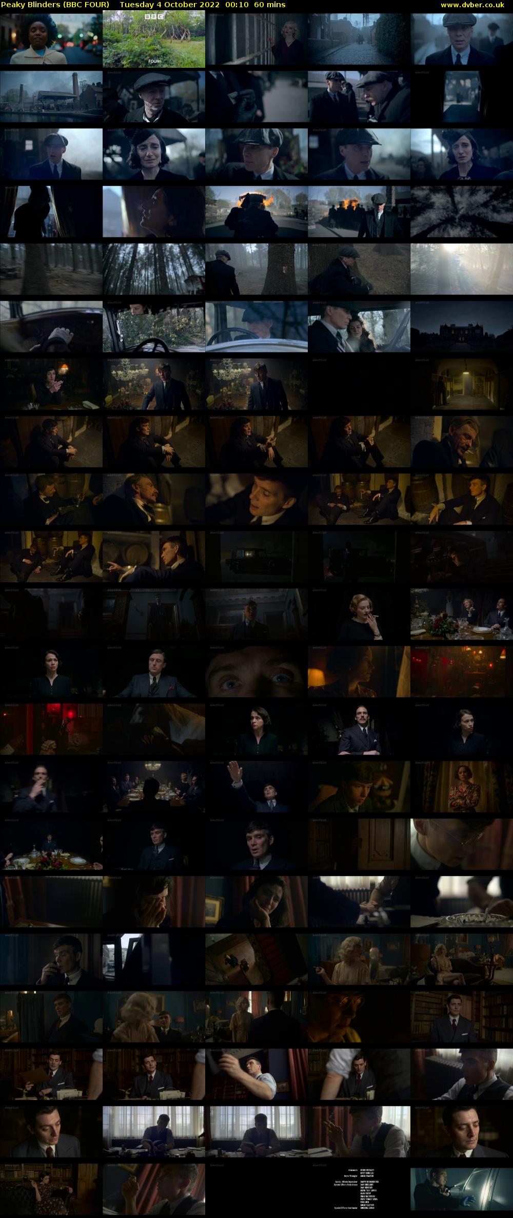 Peaky Blinders (BBC FOUR) Tuesday 4 October 2022 00:10 - 01:10