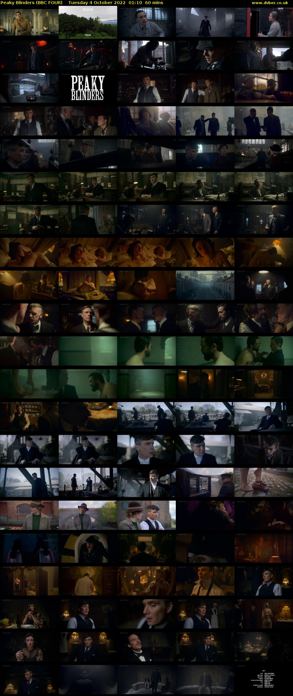 Peaky Blinders (BBC FOUR) Tuesday 4 October 2022 01:10 - 02:10