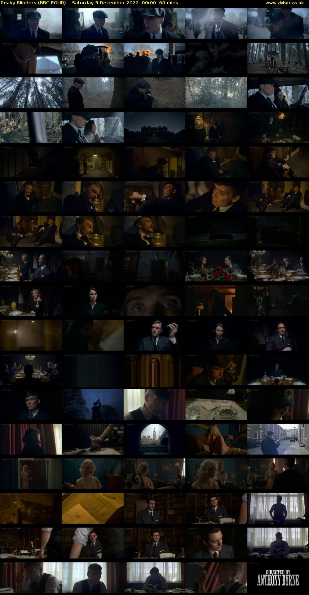 Peaky Blinders (BBC FOUR) Saturday 3 December 2022 00:00 - 01:00