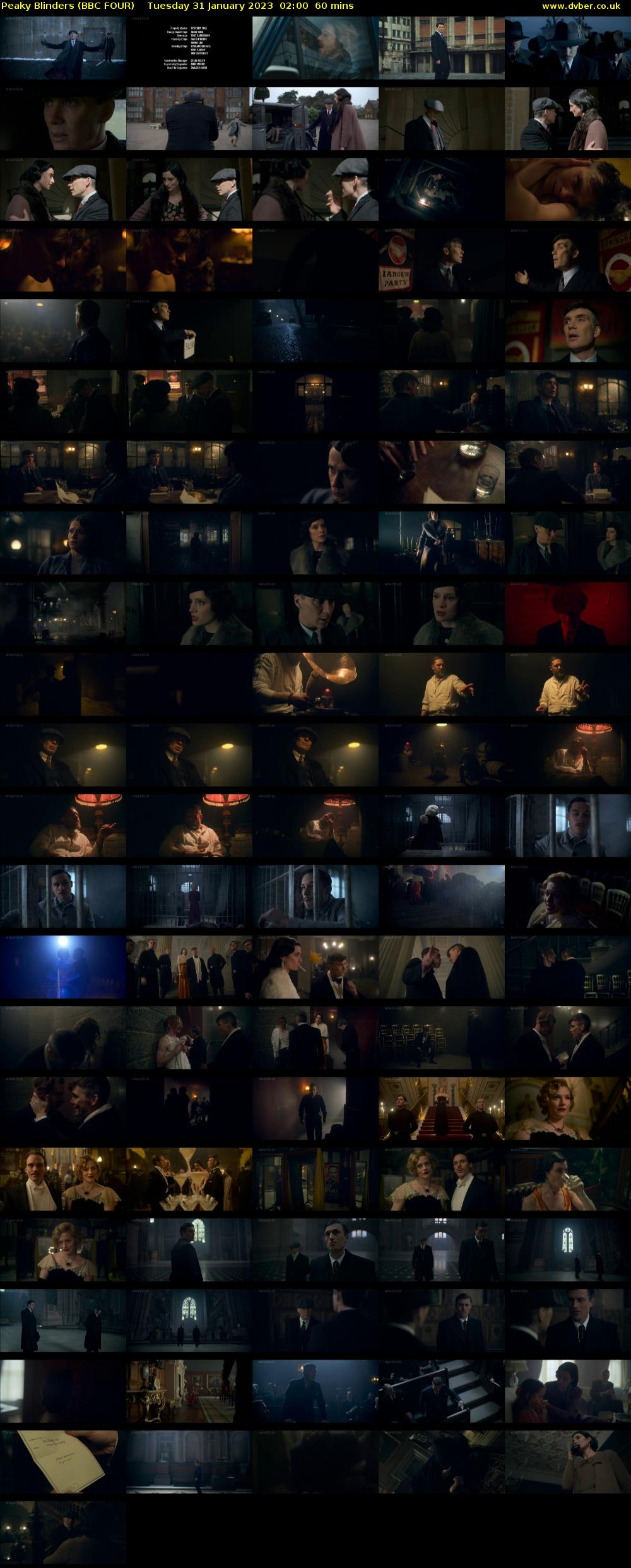 Peaky Blinders (BBC FOUR) Tuesday 31 January 2023 02:00 - 03:00