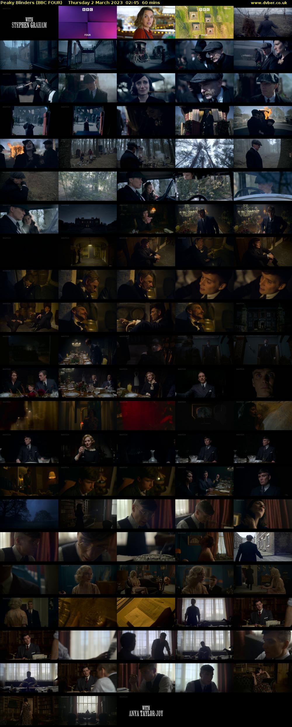 Peaky Blinders (BBC FOUR) Thursday 2 March 2023 02:45 - 03:45