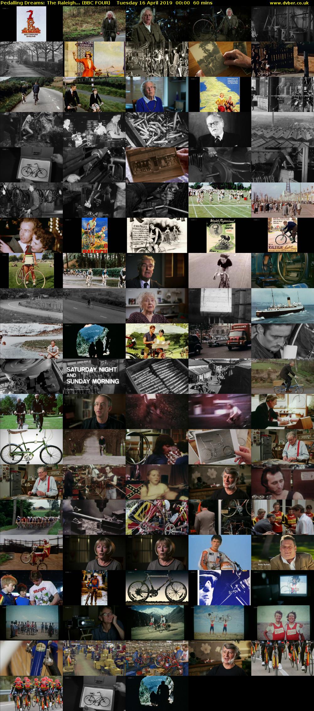 Pedalling Dreams: The Raleigh... (BBC FOUR) Tuesday 16 April 2019 00:00 - 01:00