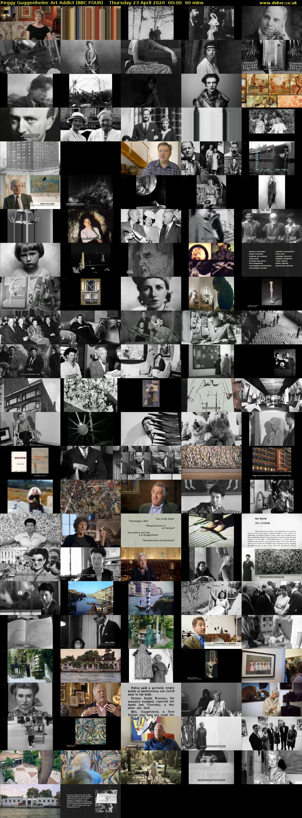 Peggy Guggenheim: Art Addict (BBC FOUR) Thursday 23 April 2020 00:00 - 01:30