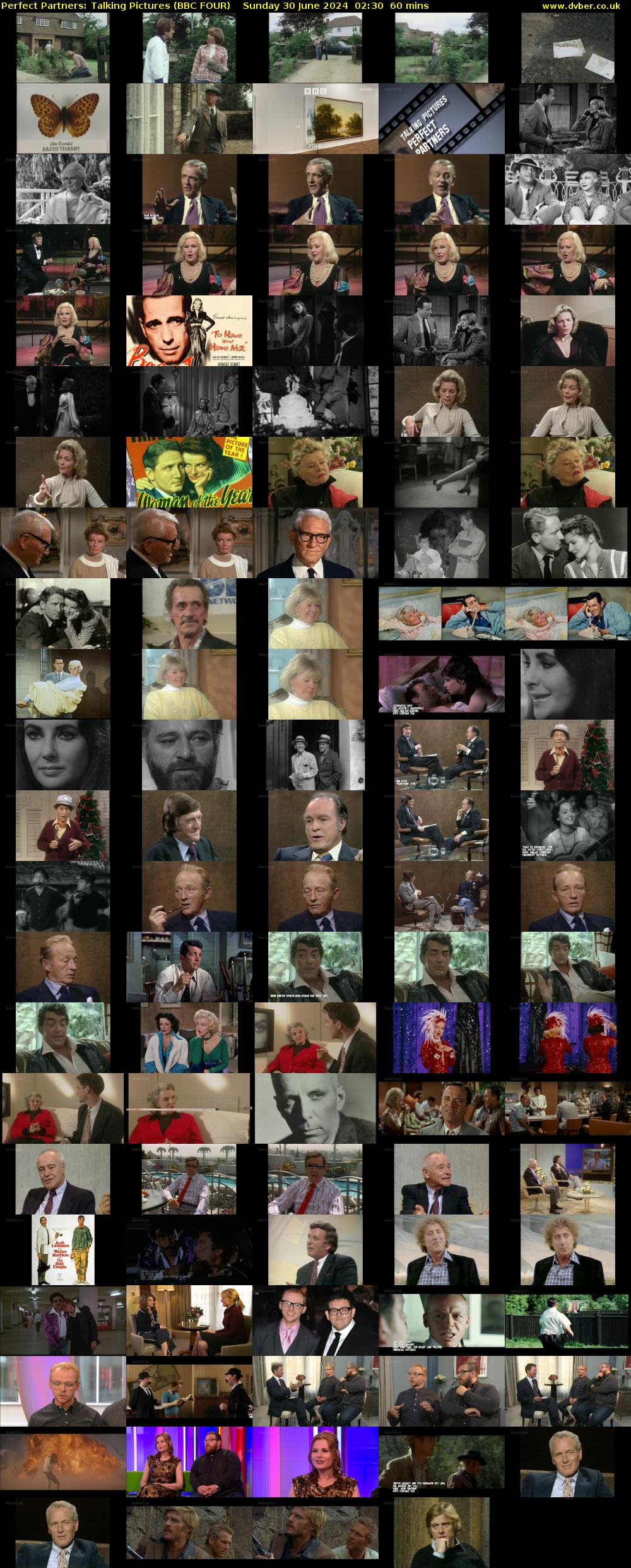 Perfect Partners: Talking Pictures (BBC FOUR) Sunday 30 June 2024 02:30 - 03:30