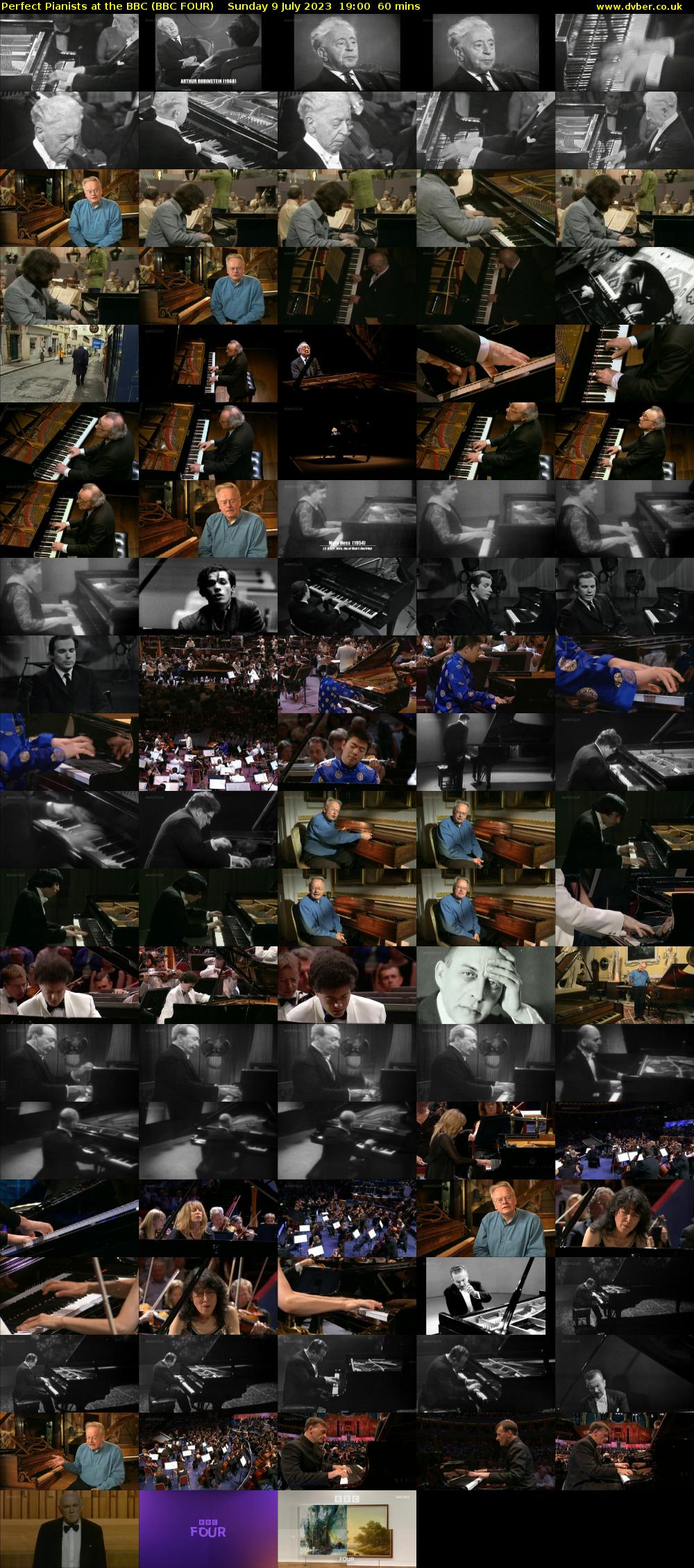 Perfect Pianists at the BBC (BBC FOUR) Sunday 9 July 2023 19:00 - 20:00