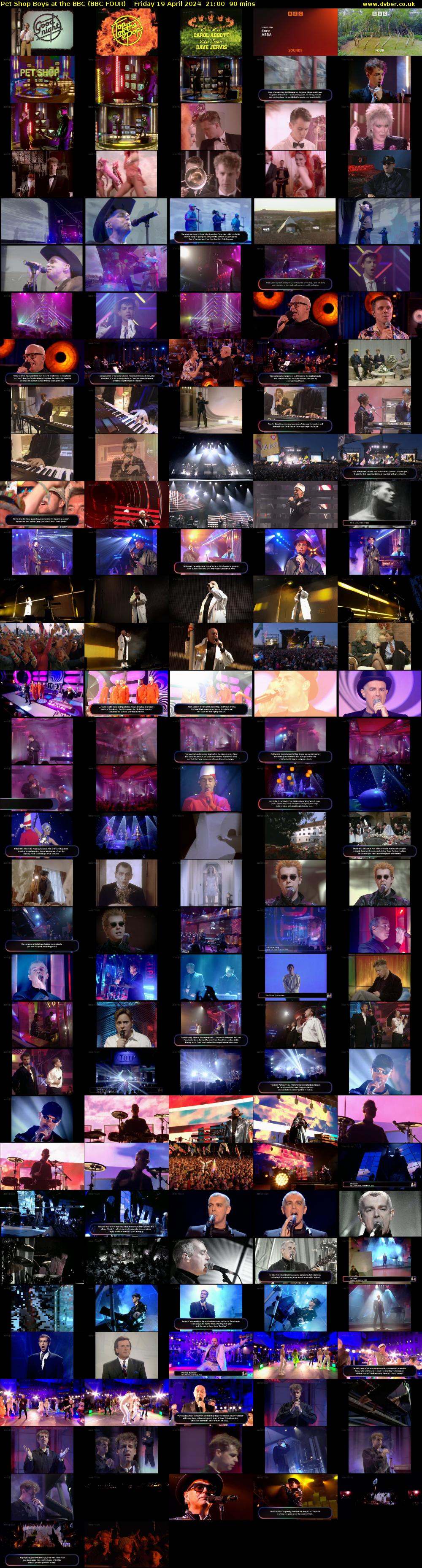 Pet Shop Boys at the BBC (BBC FOUR) Friday 19 April 2024 21:00 - 22:30