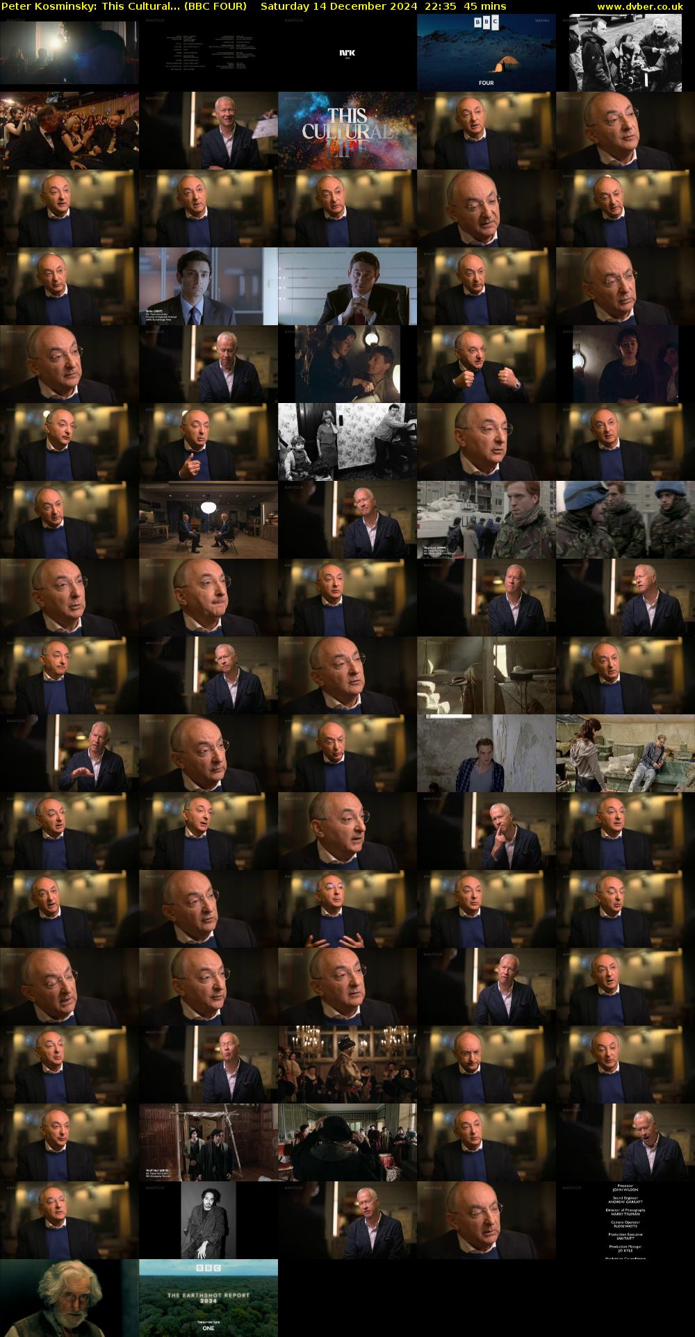 Peter Kosminsky: This Cultural... (BBC FOUR) Saturday 14 December 2024 22:35 - 23:20