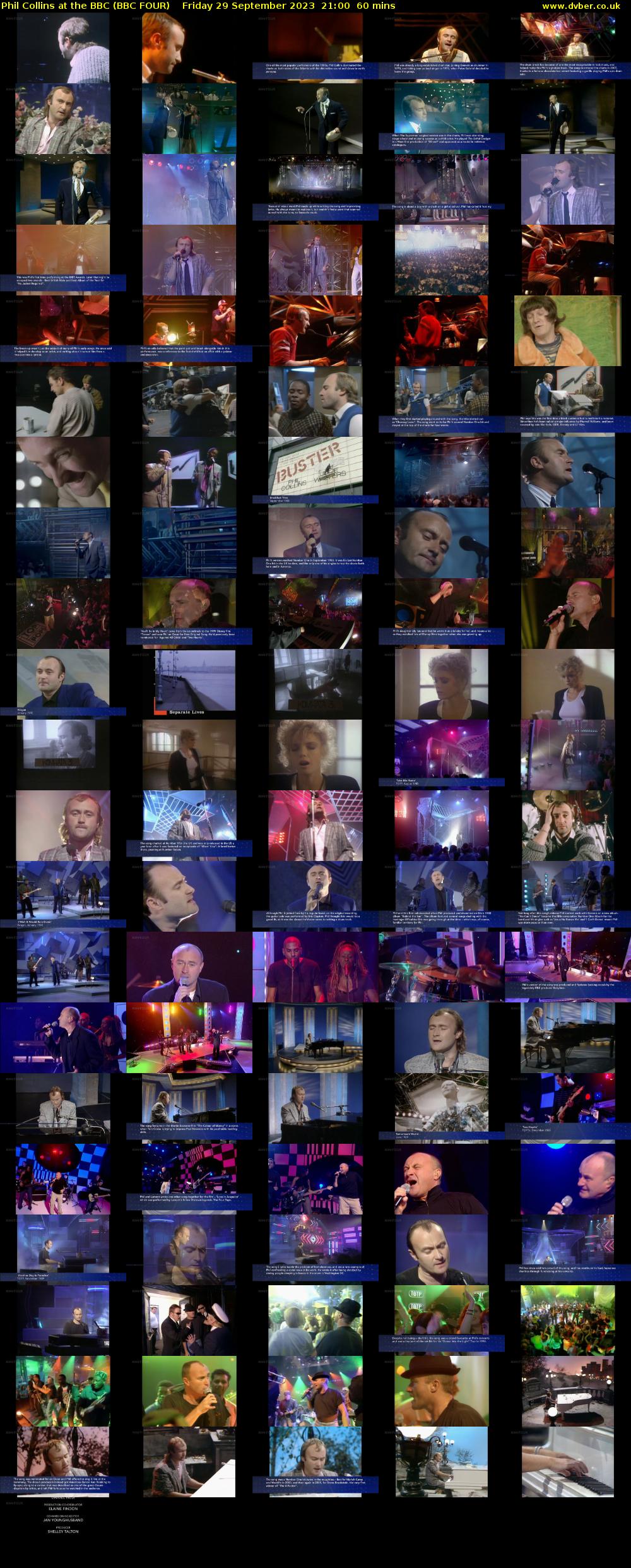 Phil Collins at the BBC (BBC FOUR) Friday 29 September 2023 21:00 - 22:00