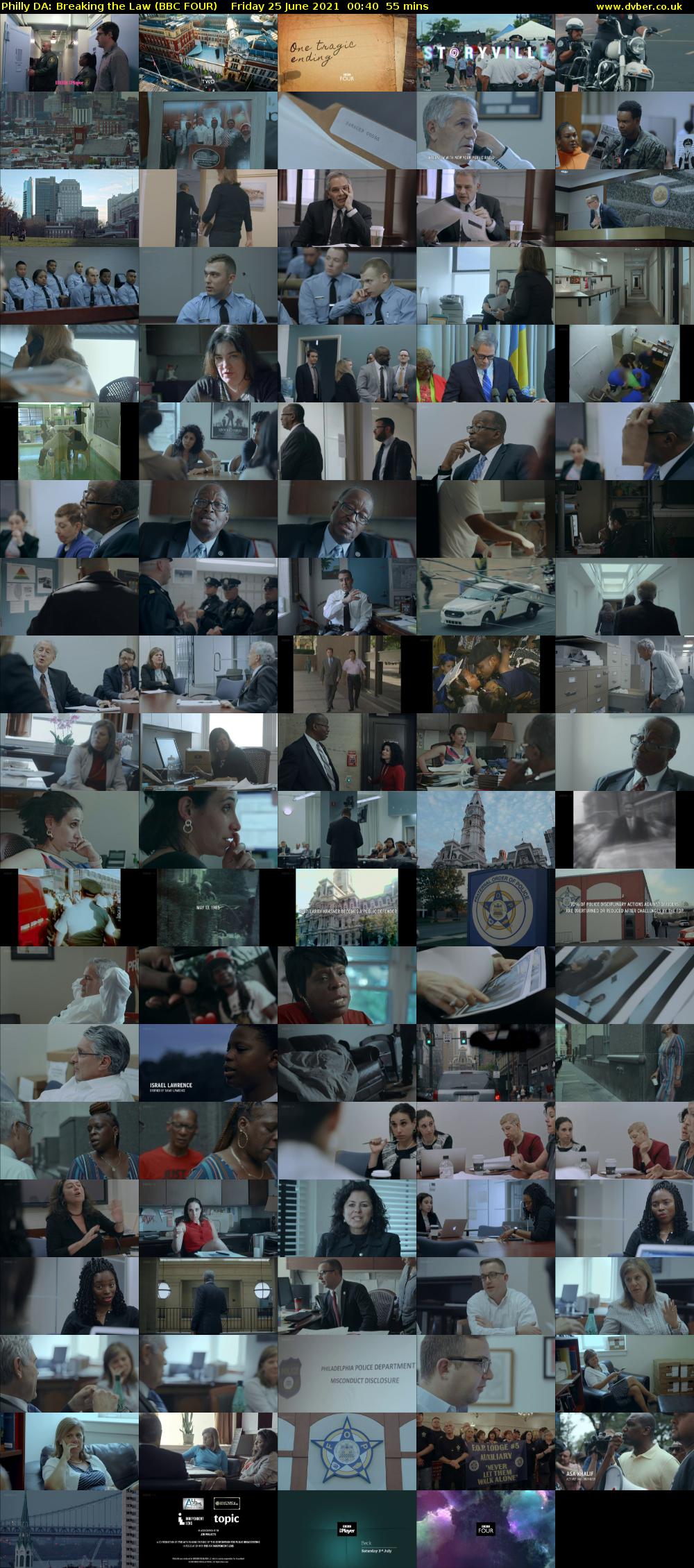 Philly DA: Breaking the Law (BBC FOUR) Friday 25 June 2021 00:40 - 01:35