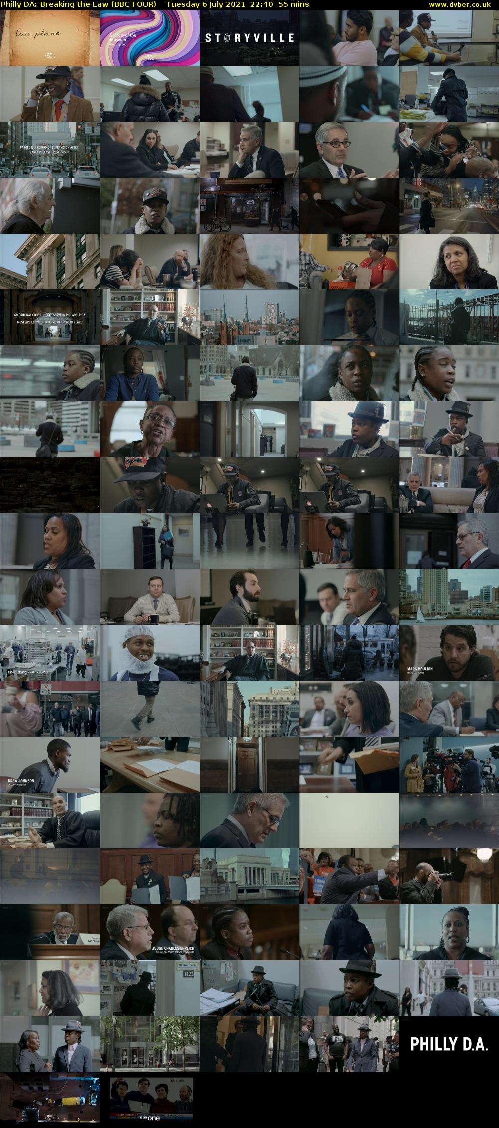 Philly DA: Breaking the Law (BBC FOUR) Tuesday 6 July 2021 22:40 - 23:35