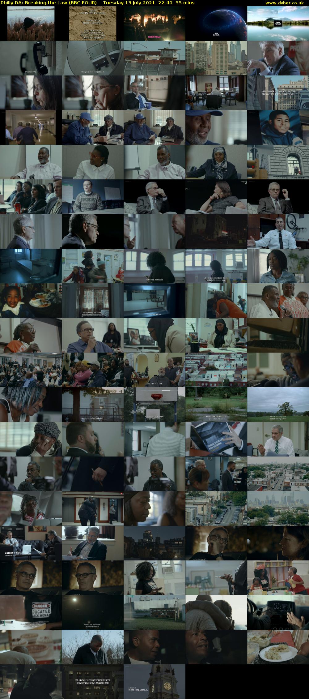 Philly DA: Breaking the Law (BBC FOUR) Tuesday 13 July 2021 22:40 - 23:35