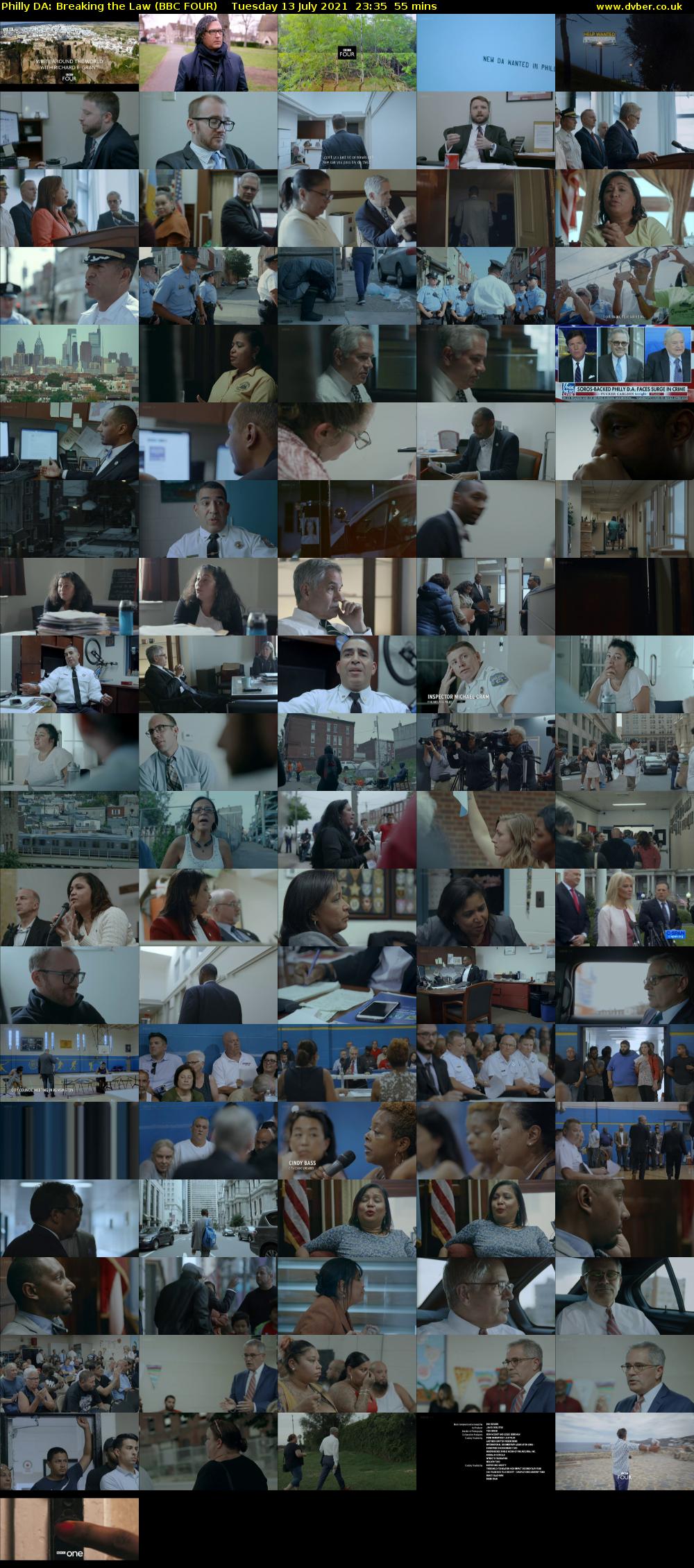 Philly DA: Breaking the Law (BBC FOUR) Tuesday 13 July 2021 23:35 - 00:30