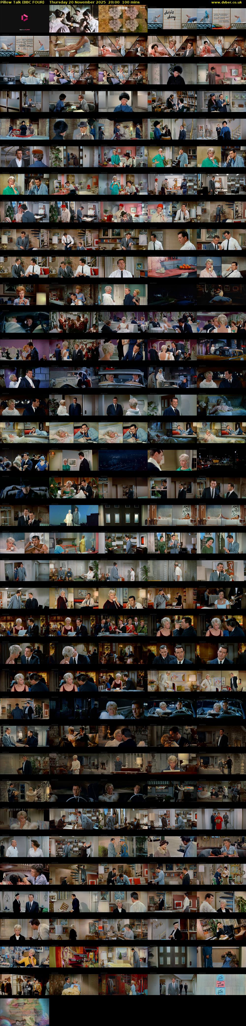 Pillow Talk (BBC FOUR) Thursday 20 November 2025 20:00 - 21:40