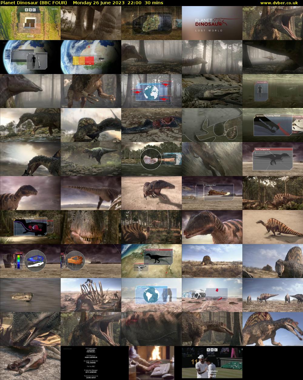 Planet Dinosaur (BBC FOUR) Monday 26 June 2023 22:00 - 22:30