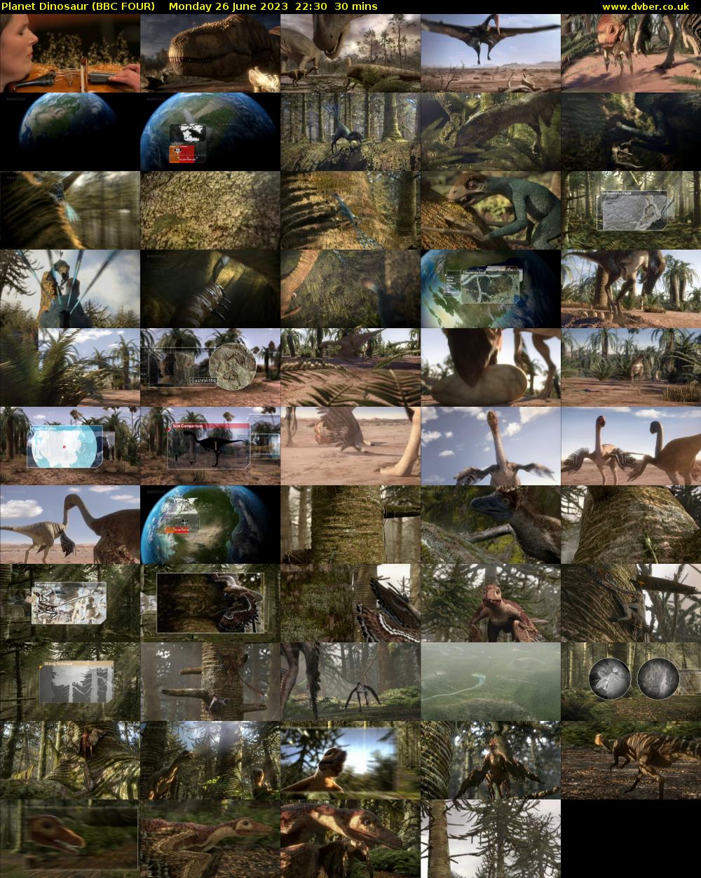 Planet Dinosaur (BBC FOUR) Monday 26 June 2023 22:30 - 23:00