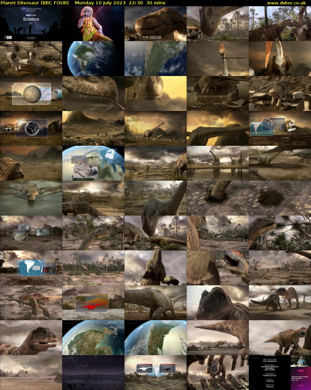 Planet Dinosaur (BBC FOUR) Monday 10 July 2023 22:30 - 23:00