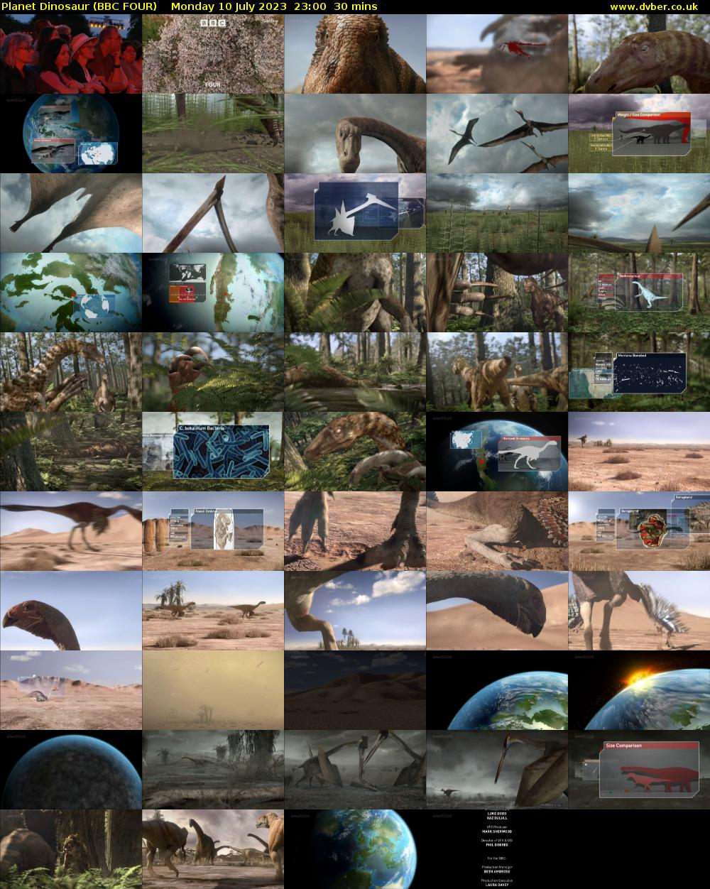 Planet Dinosaur (BBC FOUR) Monday 10 July 2023 23:00 - 23:30