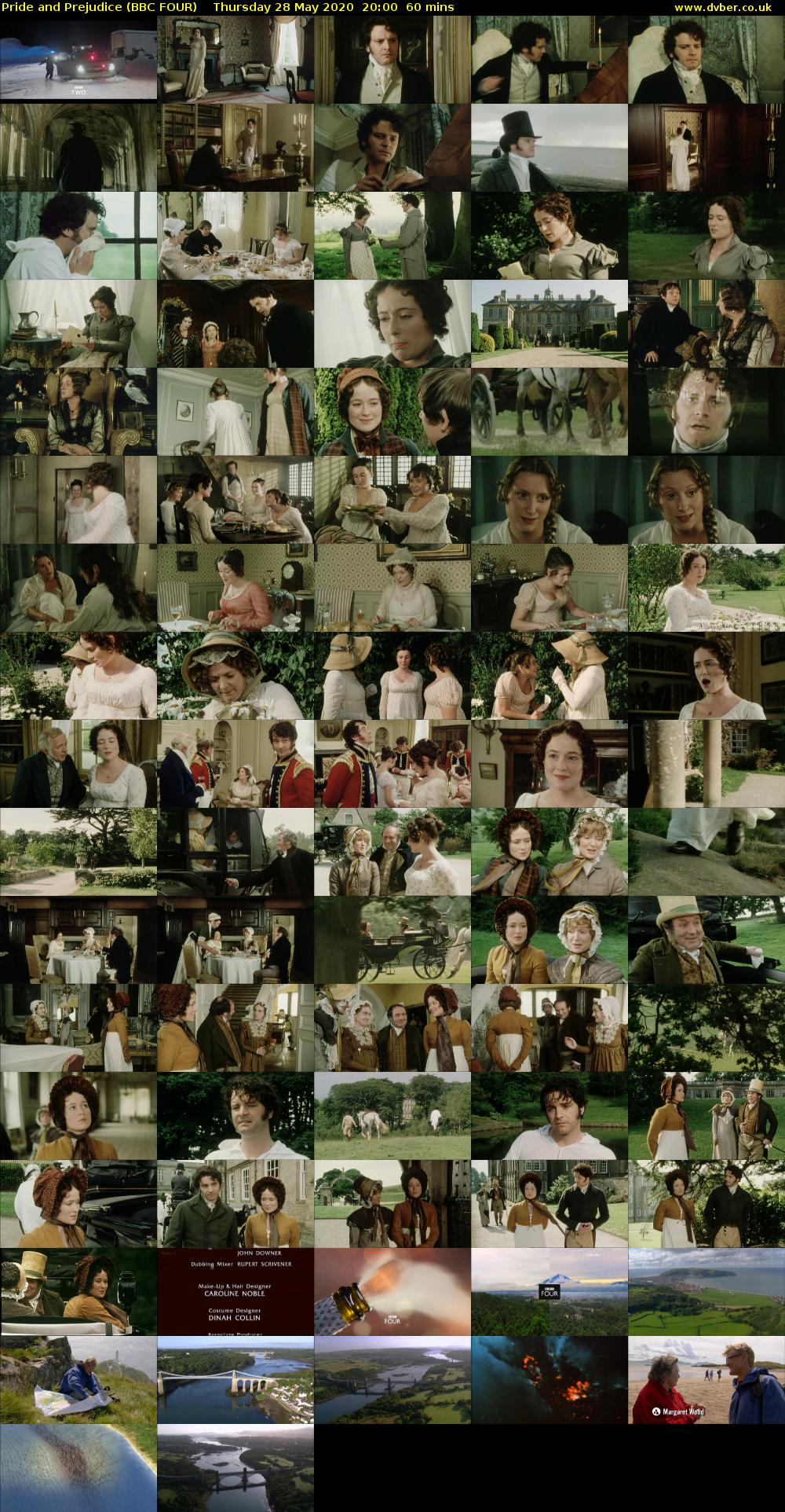 Pride and Prejudice (BBC FOUR) Thursday 28 May 2020 20:00 - 21:00