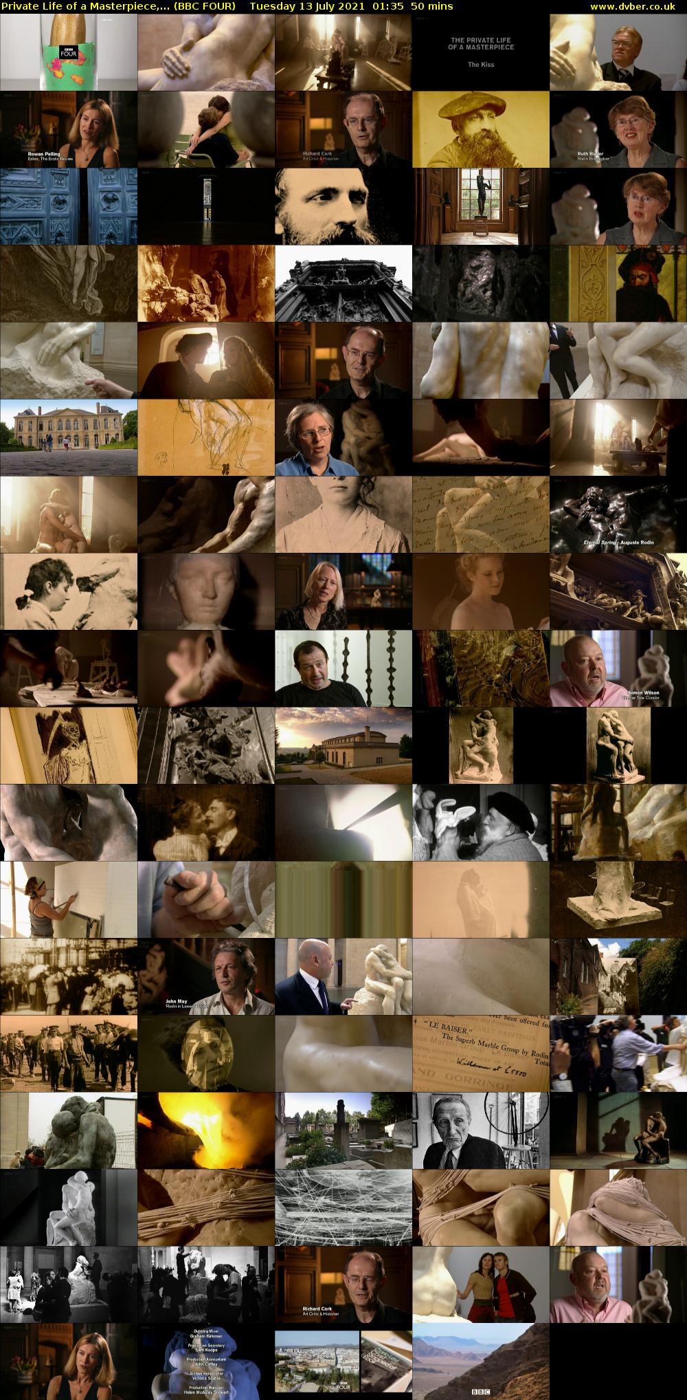 Private Life of a Masterpiece,... (BBC FOUR) Tuesday 13 July 2021 01:35 - 02:25