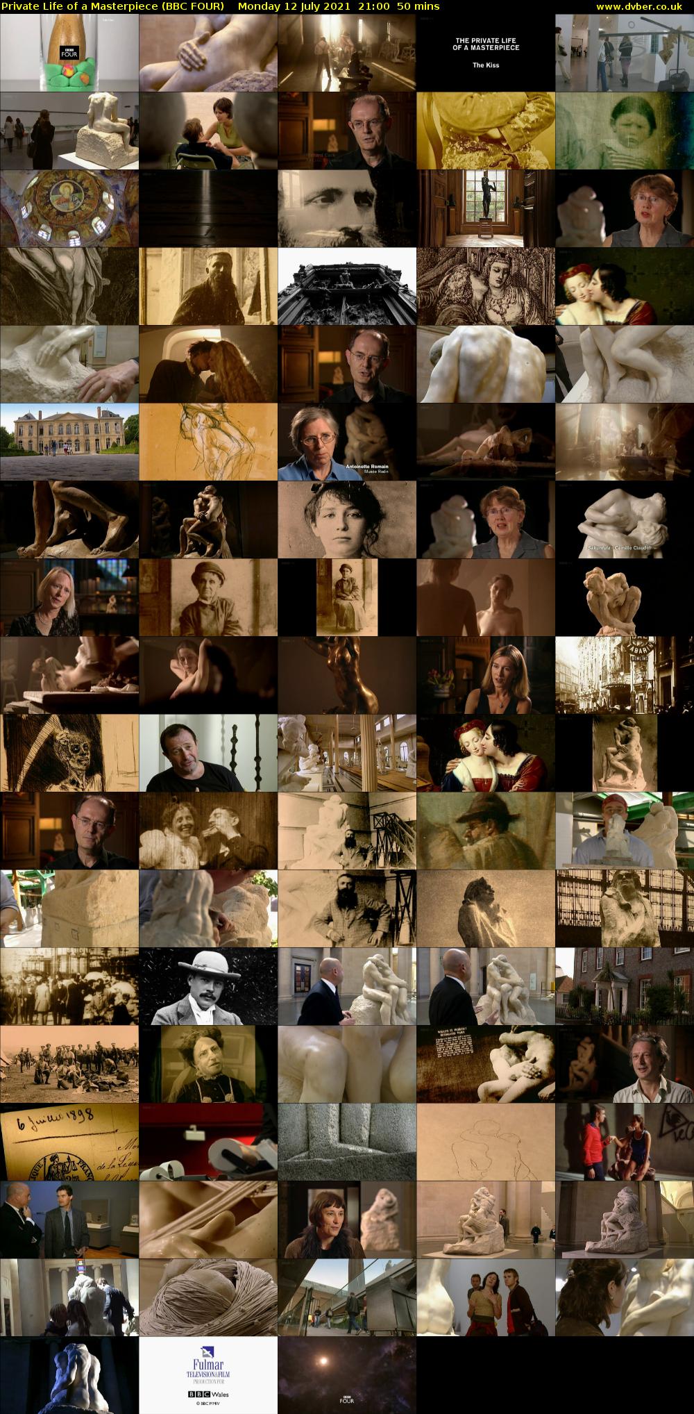 Private Life of a Masterpiece (BBC FOUR) Monday 12 July 2021 21:00 - 21:50