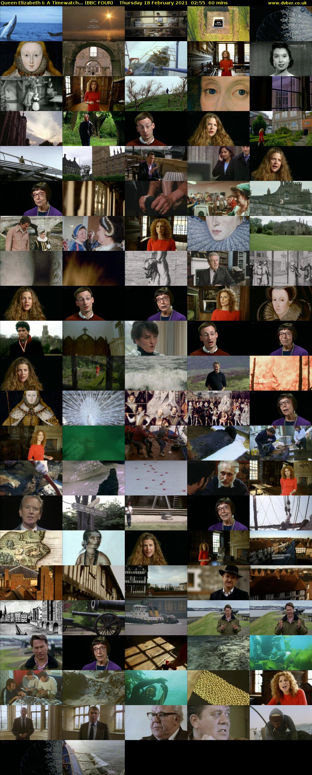 Queen Elizabeth I: A Timewatch... (BBC FOUR) Thursday 18 February 2021 02:55 - 03:55