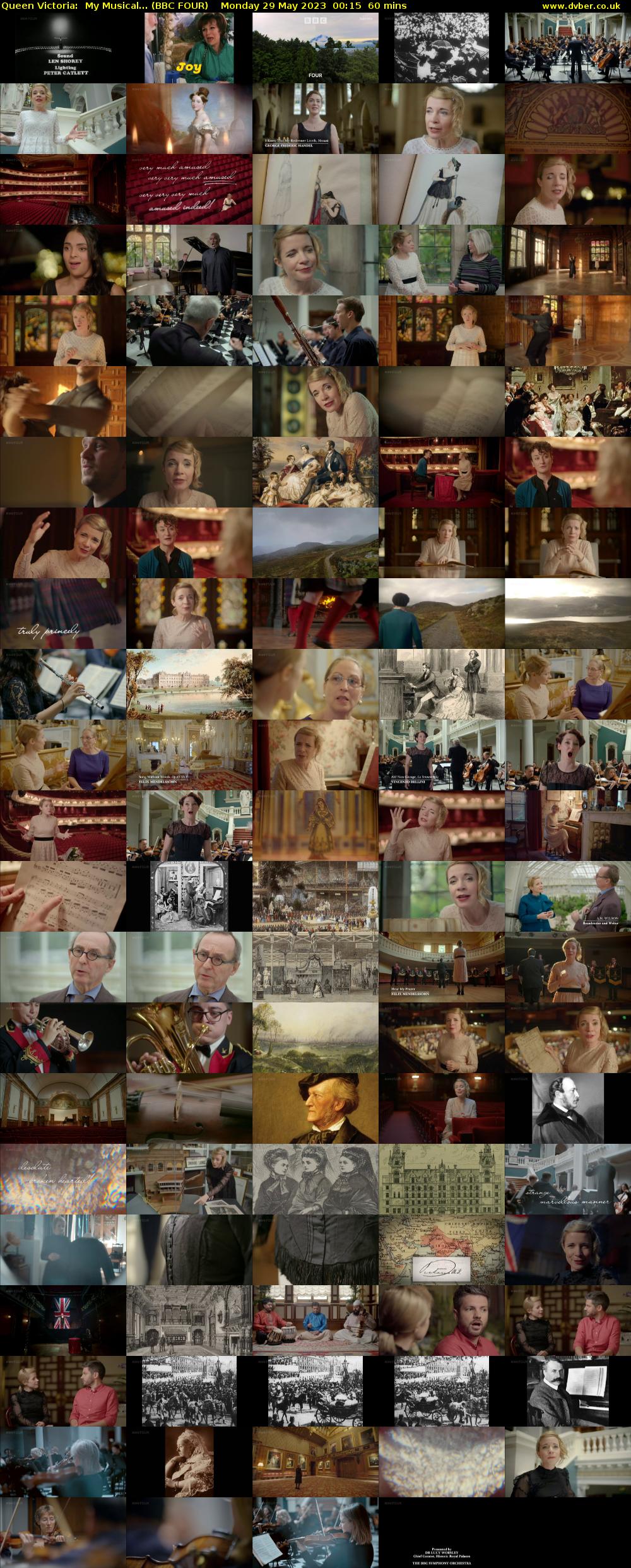 Queen Victoria:  My Musical... (BBC FOUR) Monday 29 May 2023 00:15 - 01:15