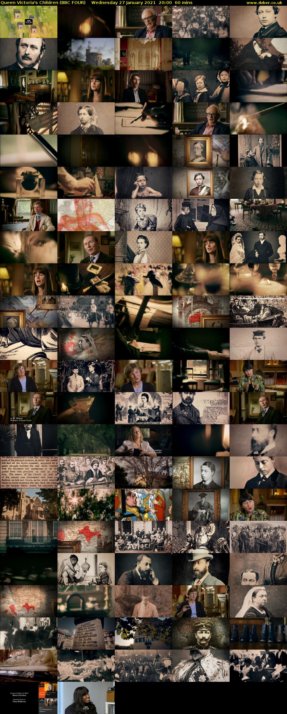 Queen Victoria's Children (BBC FOUR) Wednesday 27 January 2021 20:00 - 21:00