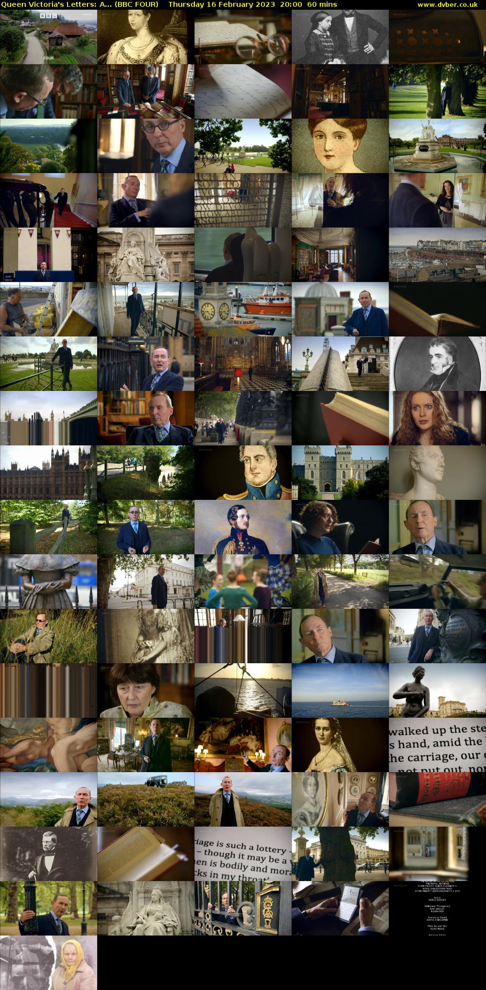 Queen Victoria's Letters: A... (BBC FOUR) Thursday 16 February 2023 20:00 - 21:00