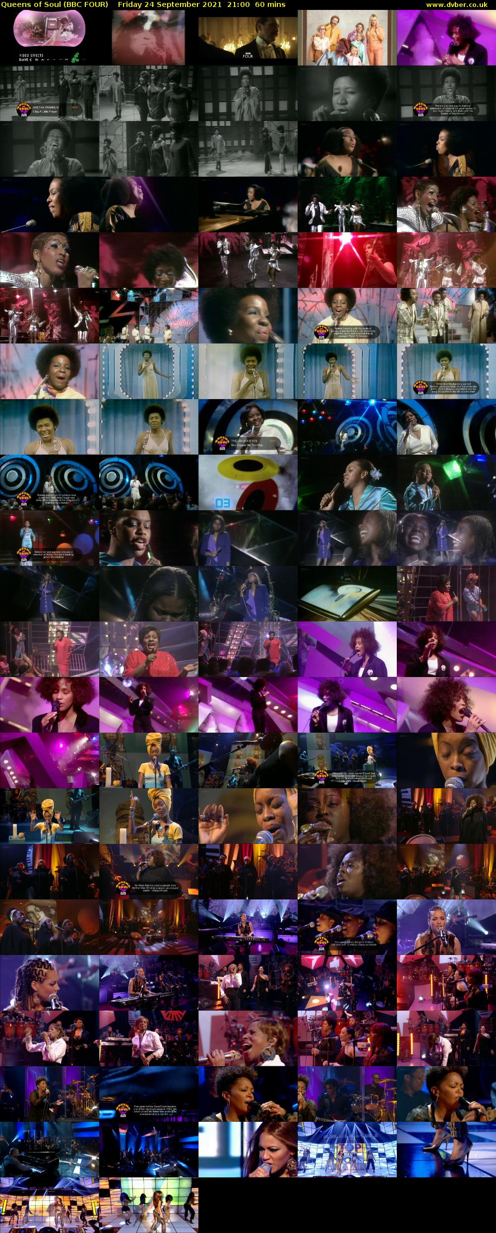 Queens of Soul (BBC FOUR) Friday 24 September 2021 21:00 - 22:00