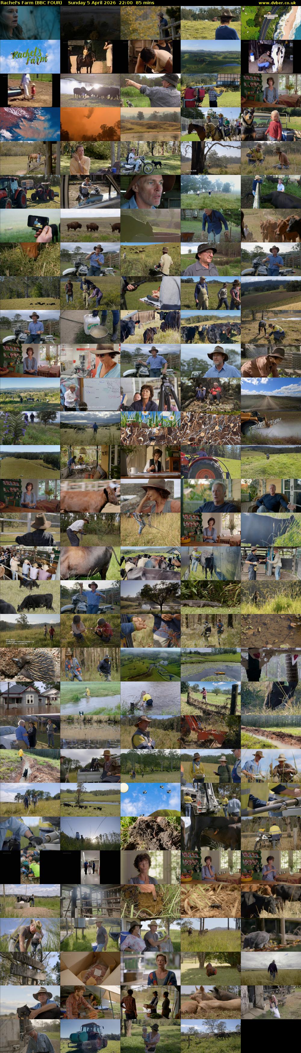 Rachel's Farm (BBC FOUR) Sunday 5 April 2026 22:00 - 23:25