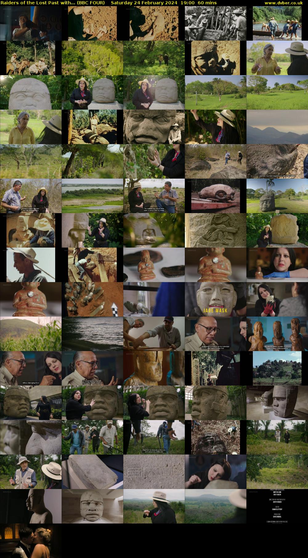 Raiders of the Lost Past with... (BBC FOUR) Saturday 24 February 2024 19:00 - 20:00