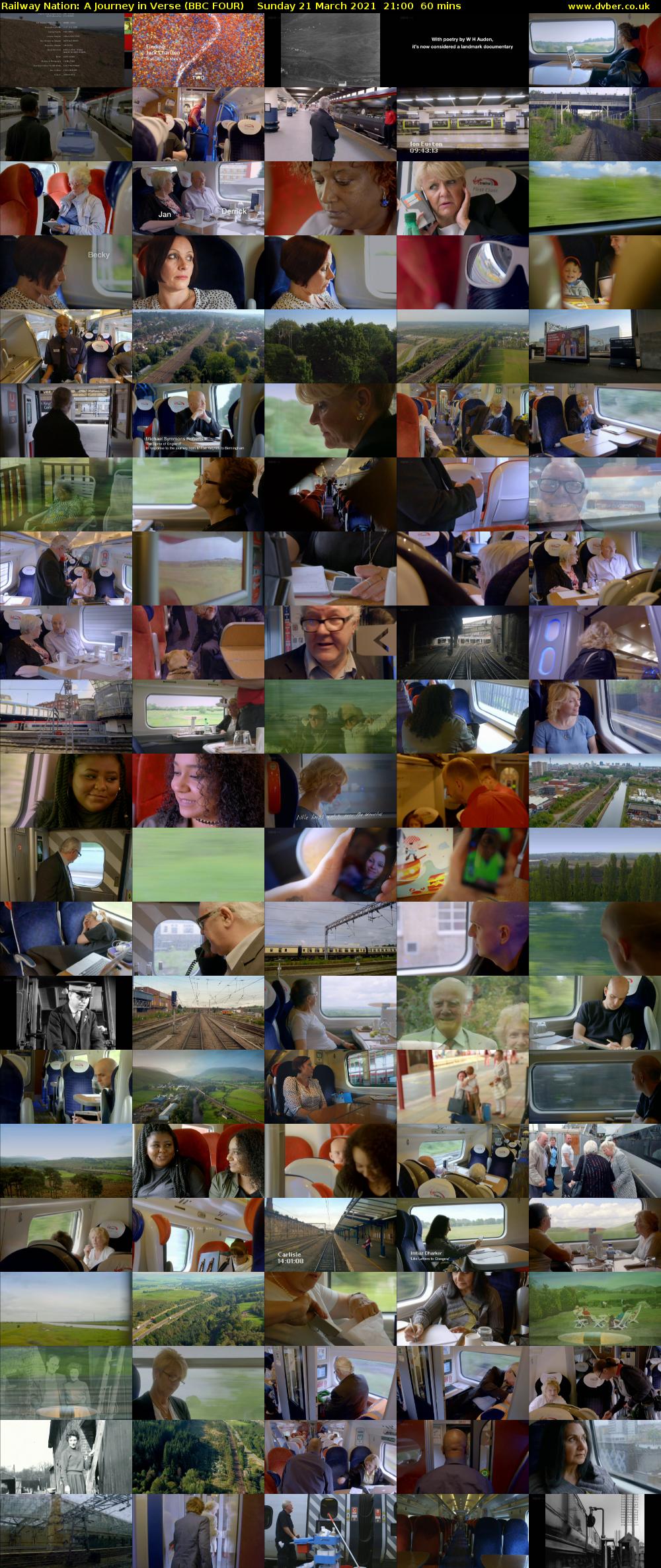 Railway Nation: A Journey in Verse (BBC FOUR) Sunday 21 March 2021 21:00 - 22:00