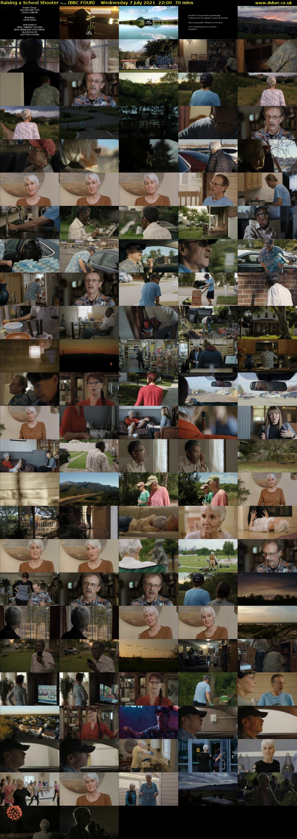 Raising a School Shooter -... (BBC FOUR) Wednesday 7 July 2021 22:00 - 23:10