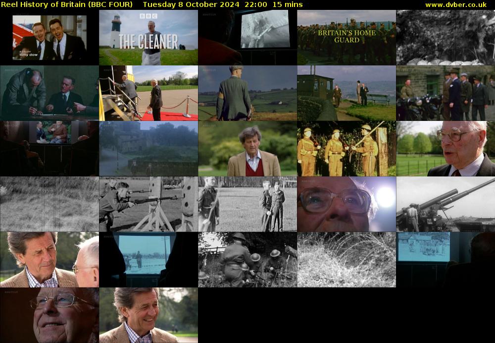Reel History of Britain (BBC FOUR) Tuesday 8 October 2024 22:00 - 22:15