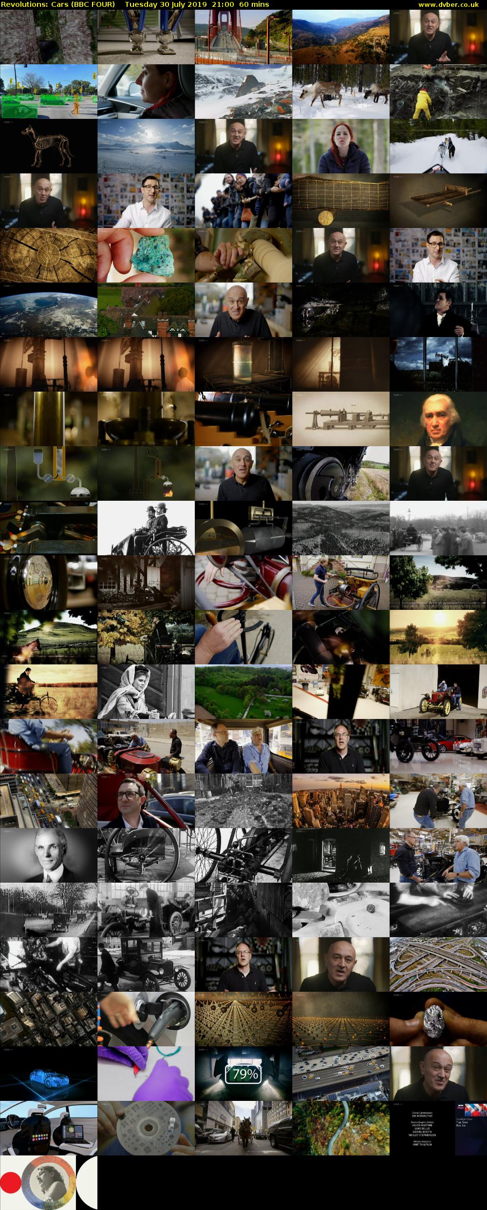 Revolutions: Cars (BBC FOUR) Tuesday 30 July 2019 21:00 - 22:00