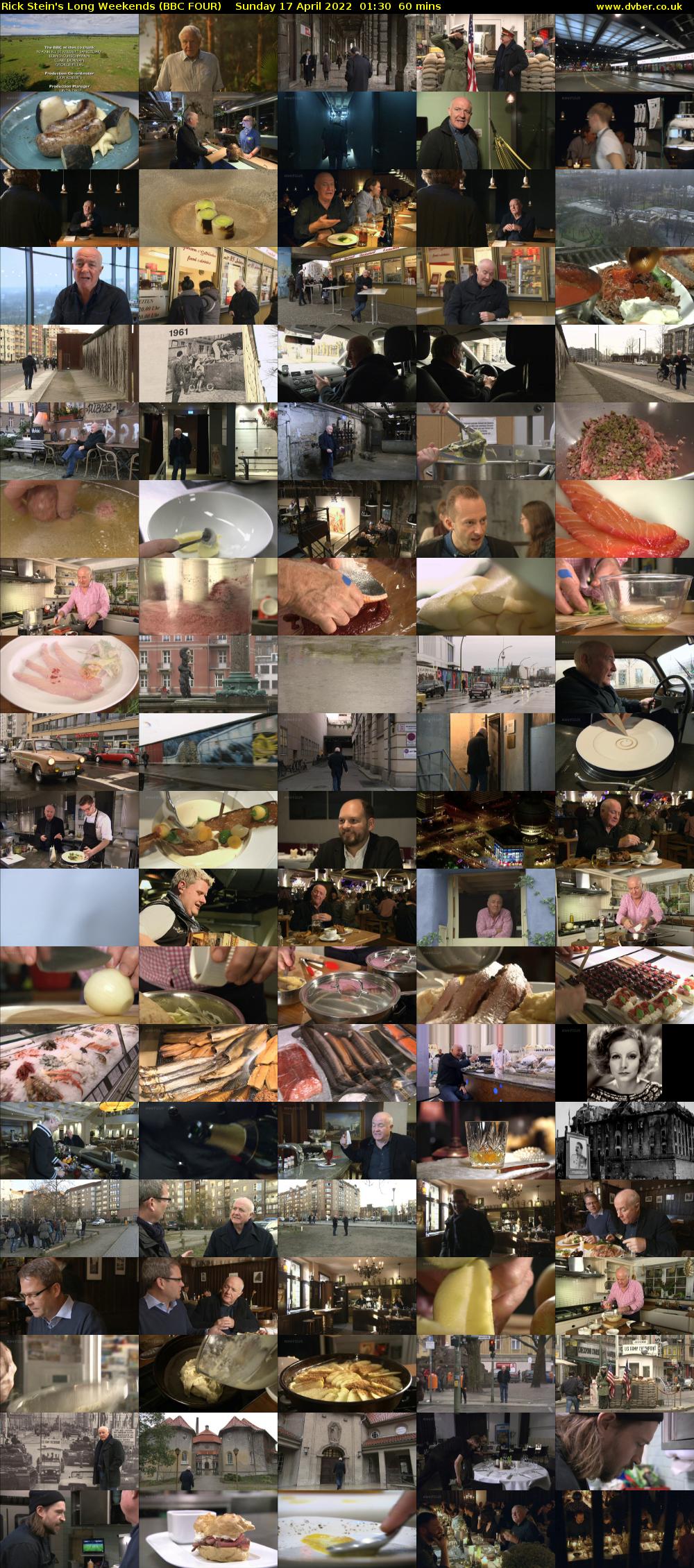 Rick Stein's Long Weekends (BBC FOUR) Sunday 17 April 2022 01:30 - 02:30
