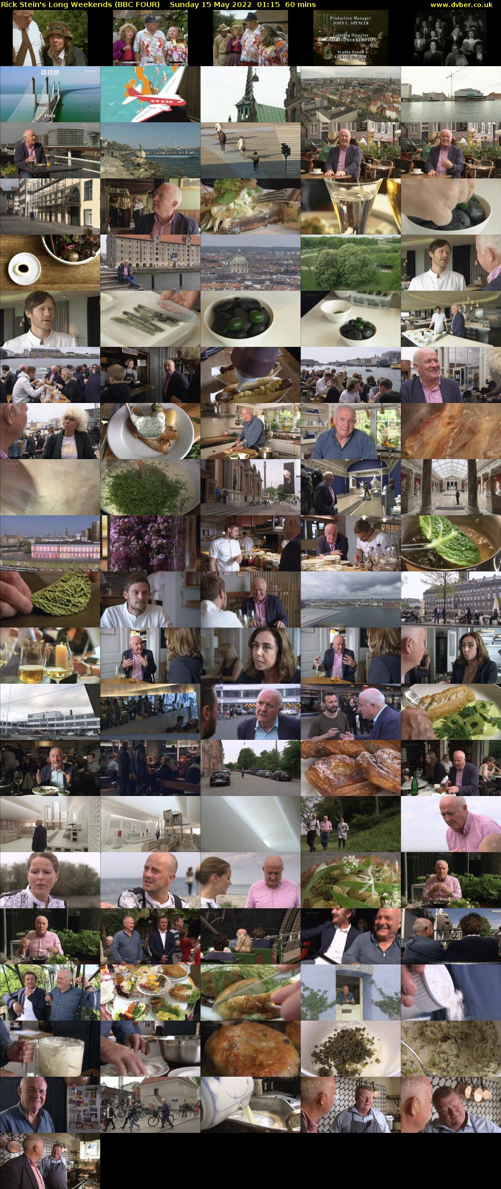 Rick Stein's Long Weekends (BBC FOUR) Sunday 15 May 2022 01:15 - 02:15