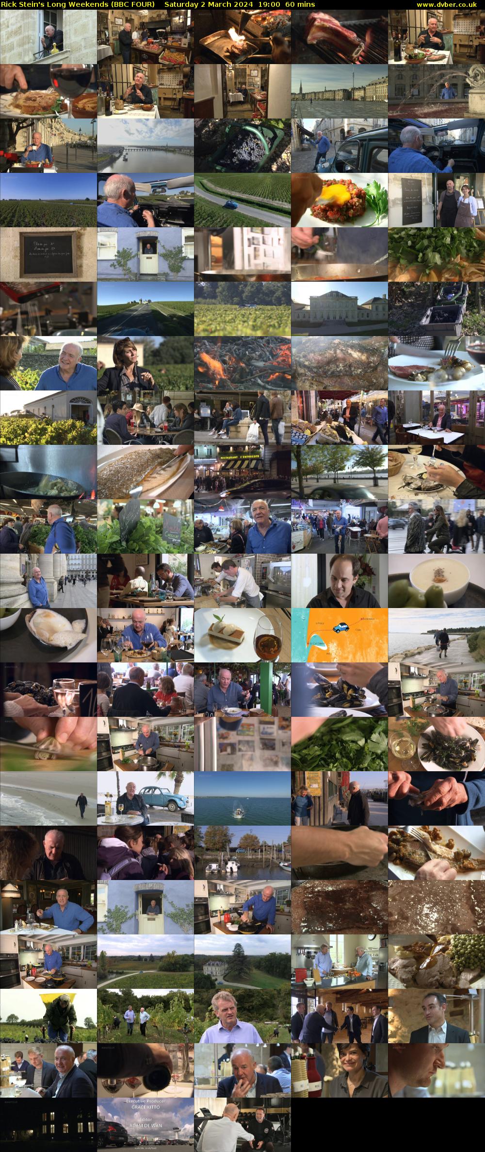 Rick Stein's Long Weekends (BBC FOUR) Saturday 2 March 2024 19:00 - 20:00