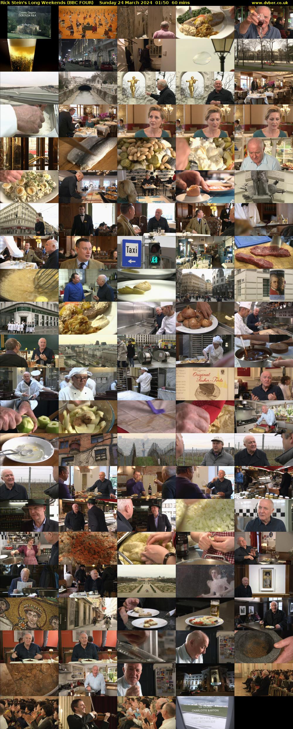 Rick Stein's Long Weekends (BBC FOUR) Sunday 24 March 2024 01:50 - 02:50