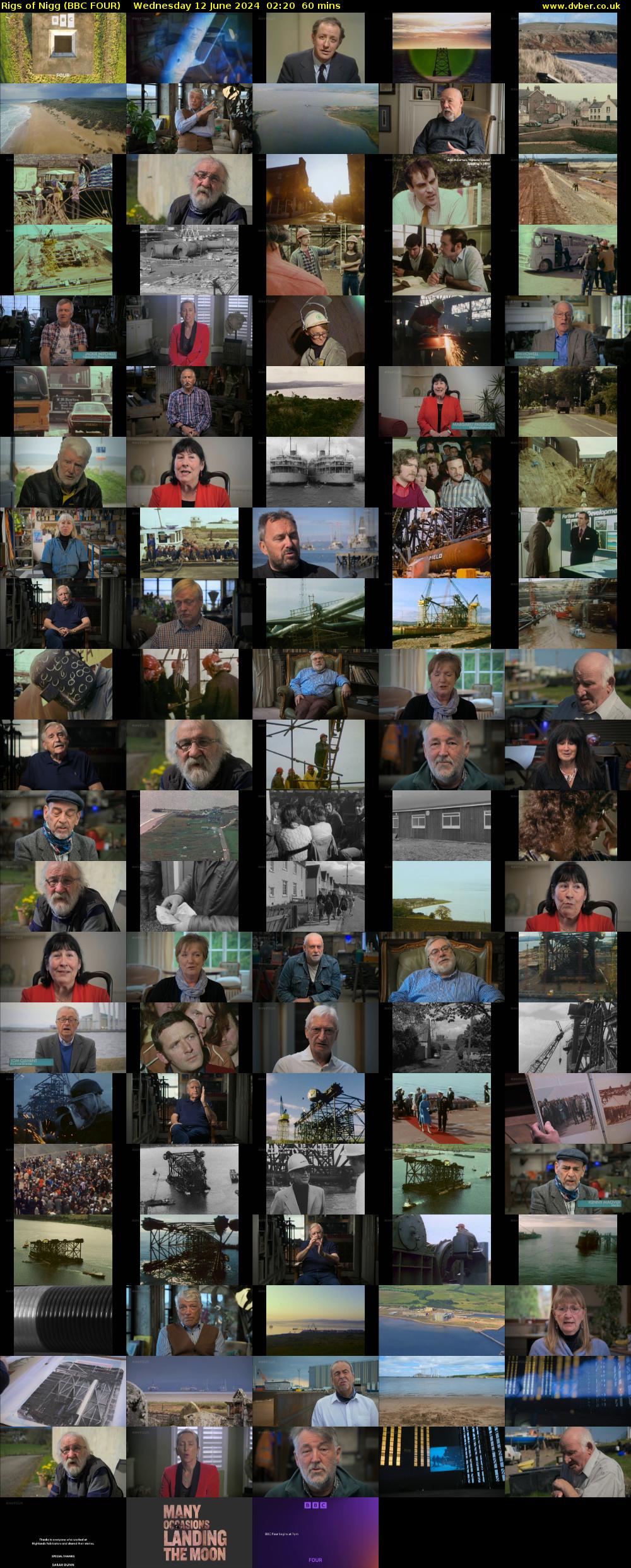 Rigs of Nigg (BBC FOUR) Wednesday 12 June 2024 02:20 - 03:20