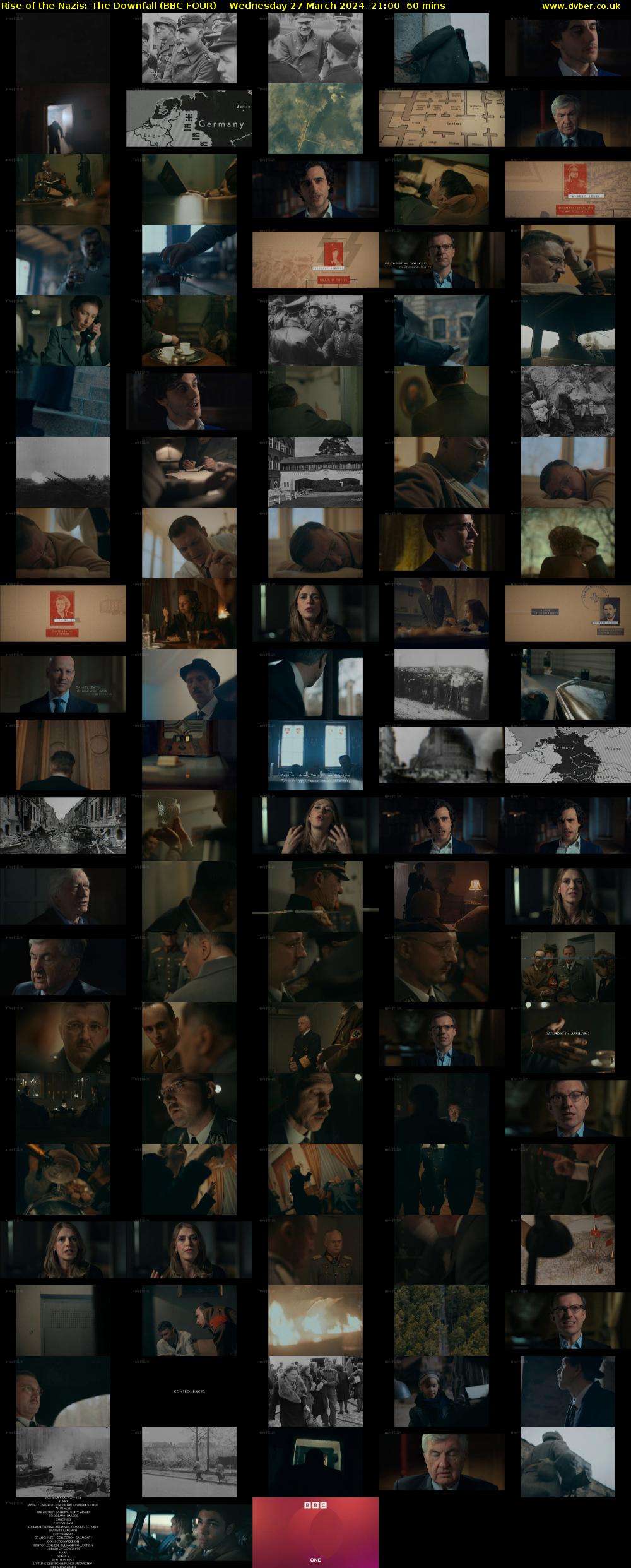 Rise of the Nazis: The Downfall (BBC FOUR) Wednesday 27 March 2024 21:00 - 22:00