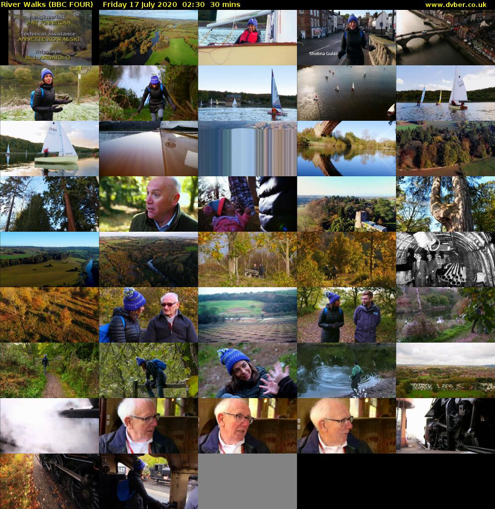 River Walks (BBC FOUR) Friday 17 July 2020 02:30 - 03:00