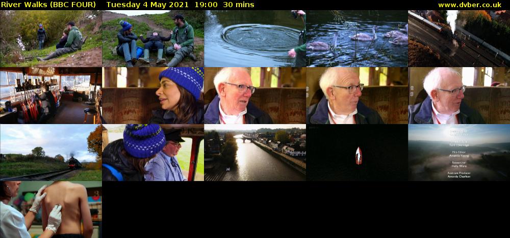 River Walks (BBC FOUR) Tuesday 4 May 2021 19:00 - 19:30