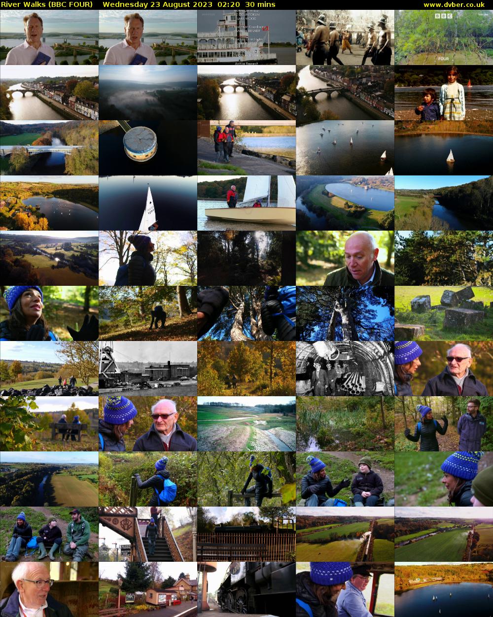 River Walks (BBC FOUR) Wednesday 23 August 2023 02:20 - 02:50