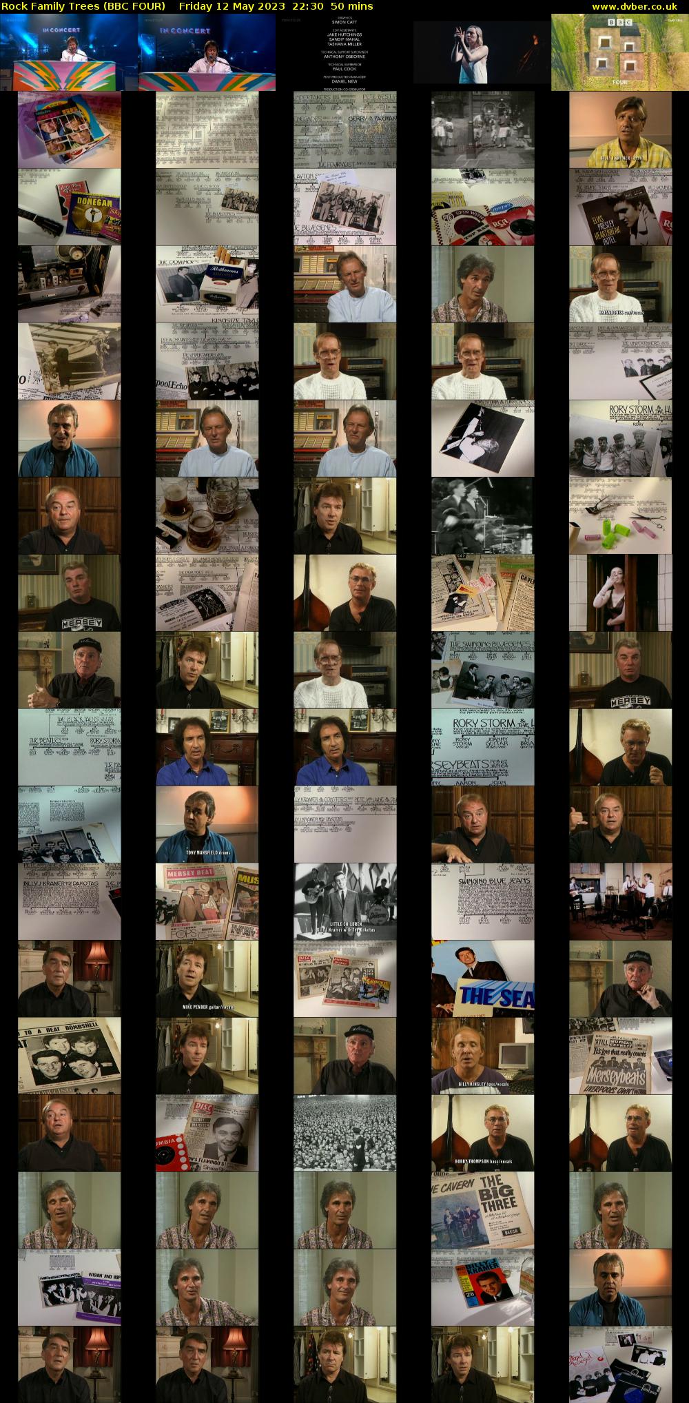 Rock Family Trees (BBC FOUR) Friday 12 May 2023 22:30 - 23:20
