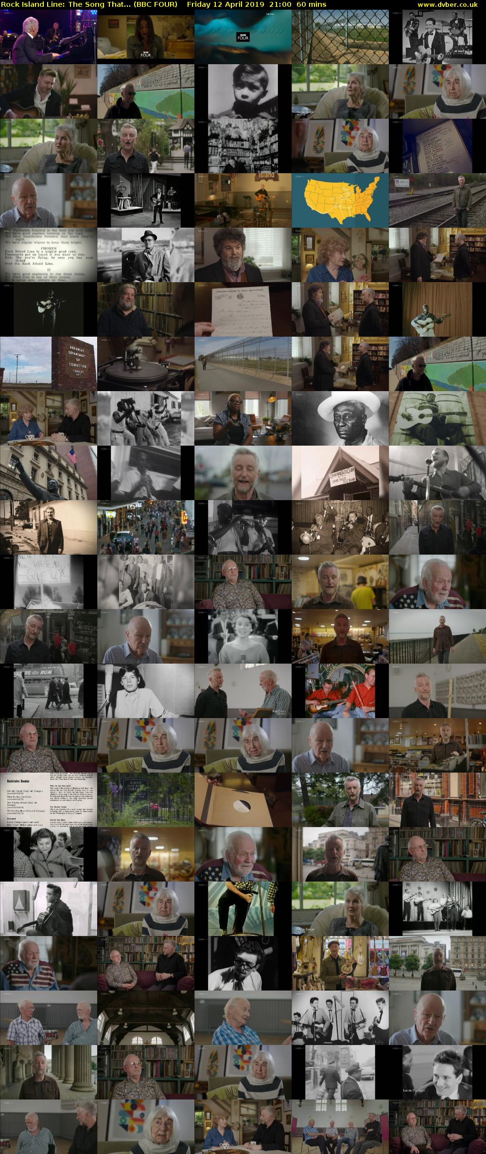 Rock Island Line: The Song That... (BBC FOUR) Friday 12 April 2019 21:00 - 22:00