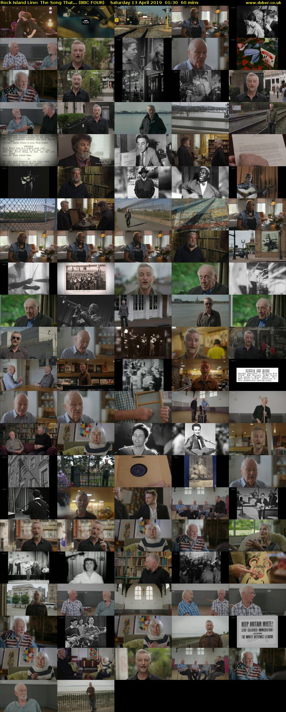Rock Island Line: The Song That... (BBC FOUR) Saturday 13 April 2019 01:30 - 02:30