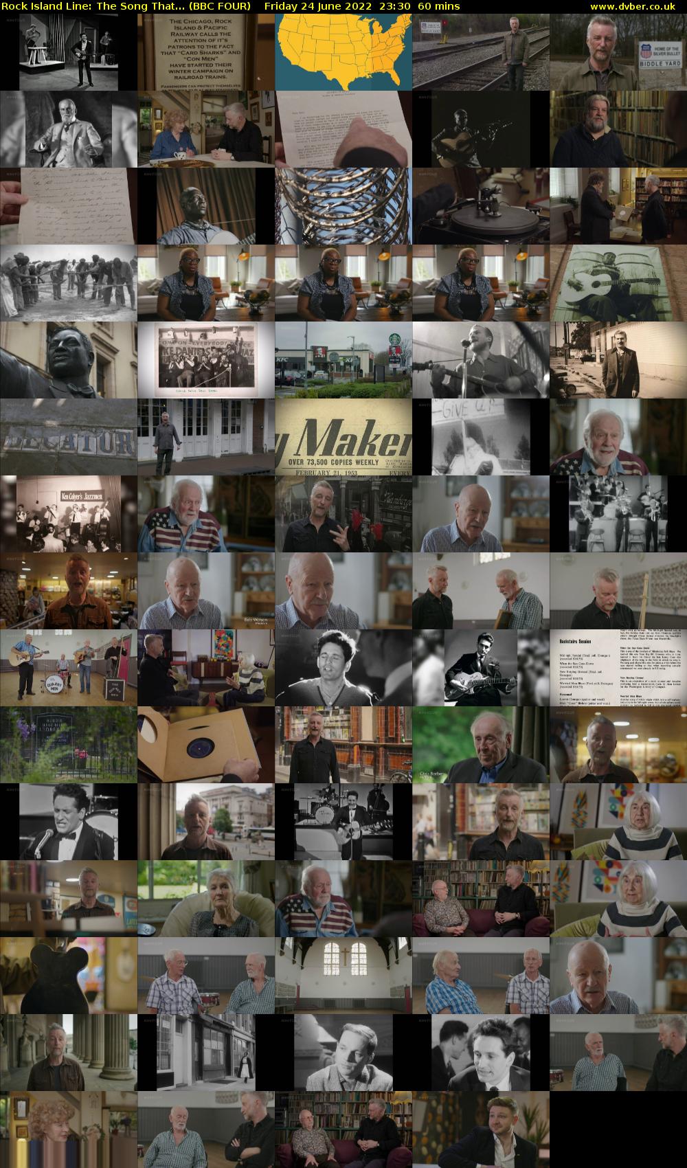 Rock Island Line: The Song That... (BBC FOUR) Friday 24 June 2022 23:30 - 00:30